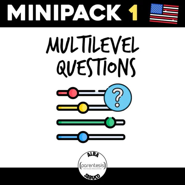 Minipack en inglés sobre Multilevel questions de Parentesis